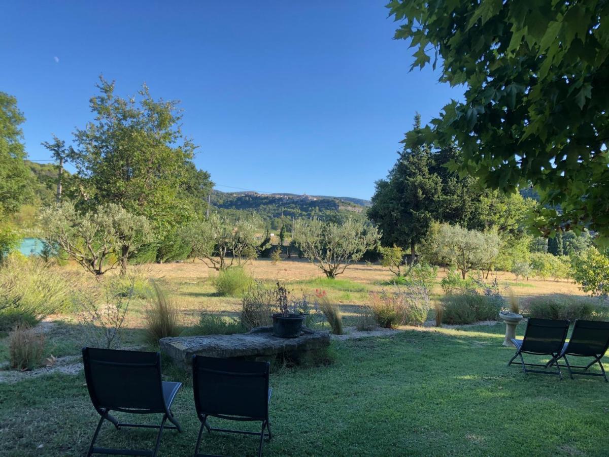 Mas La Cigaliere Bed & Breakfast Venasque Bagian luar foto