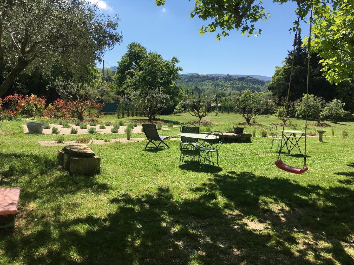 Mas La Cigaliere Bed & Breakfast Venasque Bagian luar foto